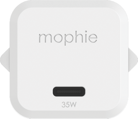 Mophie GaN Charger -  ładowarka sieciowa USB-C 35W (white) (409917045)