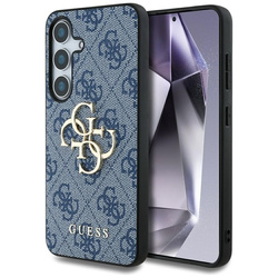 Guess Big 4G Logo Classic Logo - Etui do Samsung Galaxy S25 (niebieski) (GUHCS25S4GMGBL)
