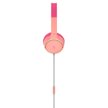 Belkin Słuchawki dla dzieci, nauszne, różowe (AUD004BTPK)