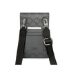 Karl Lagerfeld Monogram Ikonik Patch Wallet Phone Bag - Torba na smartfona i akcesoria (srebrny) (KLWBSAMIPG)