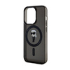 Karl Lagerfeld IML Ikonik MagSafe - Etui iPhone 15 Pro Max (czarny) (KLHMP15XHFCKNOK)