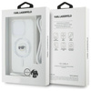 Karl Lagerfeld Crossbody IML Karl Head MagSafe - Etui iPhone 16 Pro Max (przezroczysty) (KLHMP16XHCKHNT)