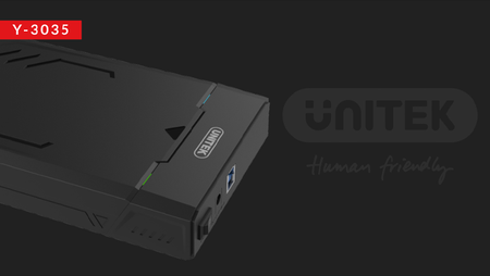 Unitek obudowa USB 3.1 do HDD 2,5", 3,5" SATA UASP (Y-3035)