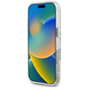 Guess IML Metal Colored Circle Classic Logo MagSafe - Etui do iPhone 16 Pro (różowy) (GUHMP16LHTDRCEDP)