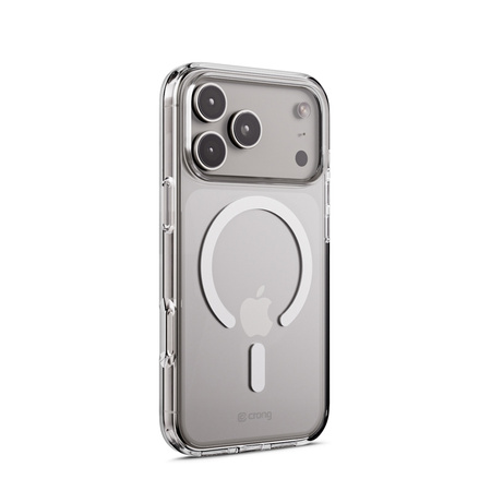 Crong Clear MAG Cover - Etui MagSafe iPhone 17 Pro (przezroczysty) (CRGCLRMIP1763PTRS)