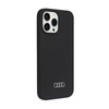 Audi Silicone Case - Etui iPhone 13 Pro Max (Czarny) (AU-LSRIP13PM-Q3/D1-BK)