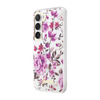 Guess Flower Collection - Etui Samsung Galaxy S23+ (biały) (GUHCS23MHCFWST)