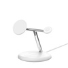 Belkin Bezprzewodowa podstawka ładująca Boost Charge Pro 3w1 Qi2 15W biała regulowana (WIZ023vfWH)