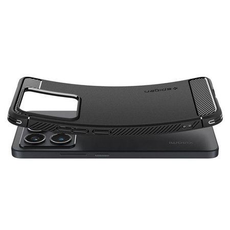 Spigen Rugged Armor - Etui do Xiaomi 14T Pro (Matte Black) (ACS08858)