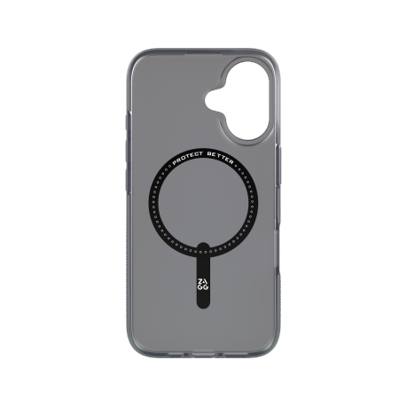 ZAGG Milan Snap - obudowa ochronna do iPhone 16 kompatybilna z MagSafe (raven feather) (702315114)