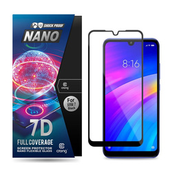Crong 7D Nano Flexible Glass - Szkło hybrydowe 9H na cały ekran Xiaomi Redmi 7 (CRG-7DNANO-XR7)