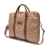Guess GCube Stripes Computer Bag - Torba na notebooka 16” (Brązowy) (GUCB15HGCFSEW)