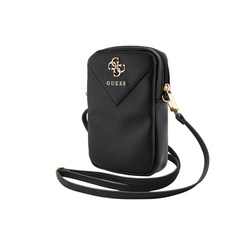 Guess Zip Triangle 4G - Torebka na telefon (czarny) (GUWBZPGSTEGK)