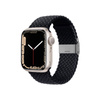 Crong Wave Band – Pleciony pasek do Apple Watch 44/45/46/49 mm (grafitowy) (CRG-44WAV-CRL)