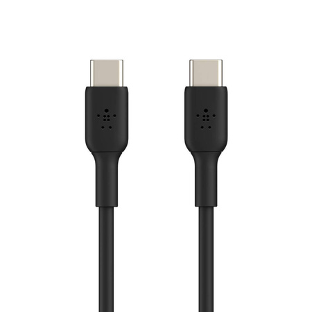 Belkin kabel pleciony USB-C/USB-C M/M 2.0 1M - czarny (CAB004BT1MBK)