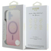 Guess IML Glitter Gradient MagSafe - Etui iPhone 16 Plus (różowy) (GUHMP16MHGRCELP)