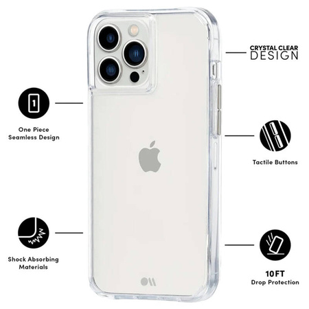 Case-Mate Tough Clear - Etui iPhone 13 Pro Max (Przezroczysty) (CM046560)