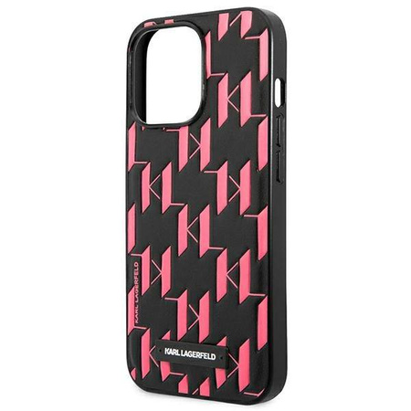 Karl Lagerfeld Monogram Plaque - Etui iPhone 13 Pro (KLHCP13LMNMP1P)