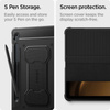 Spigen Rugged Armor Pro - Etui do Samsung Galaxy Tab S9 FE 10.9" (Czarny) (ACS06857)