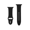 Crong Liquid - Pasek do Apple Watch 44/45/46/49 mm (czarny) (CRG-44LQB-BLK)