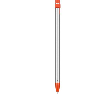 Logitech Rysik Crayon do iPada srebrny/pomarańczowy (914-000034)