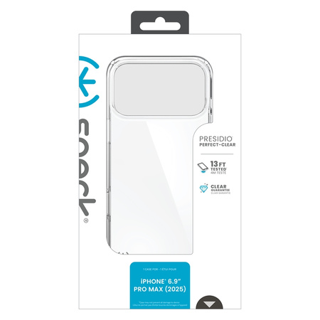 Speck Presidio Perfect-Clear - Etui iPhone 17 Pro Max (Clear) (150980-5085)
