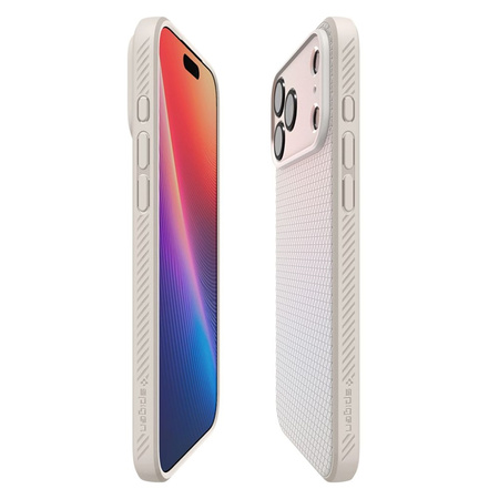 Spigen Liquid Air - Etui do iPhone 17 Pro Max (Natural Titanium) (ACS10268)