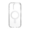 Speck Presidio Perfect-Clear ClickLock & MagSafe - Etui iPhone 16 Pro (Clear / Chrome Finish / Serene Silver) (150703-3199)