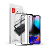 Crong Anti-Bacterial 3D Armour Glass - Szkło hartowane 9H Full Glue do iPhone 16 Pro Max + ramka instalacyjna (CRGAB3DAGIP1669PM)