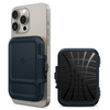 Spigen Lock Fit MagSafe - Portfel magnetyczny (Metal Slate) (AFA08526)