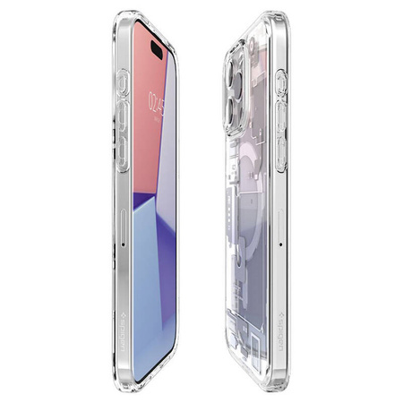 Spigen Ultra Hybrid Mag MagSafe - Etui do iPhone 15 Pro (Zero One White) (ACS07036)