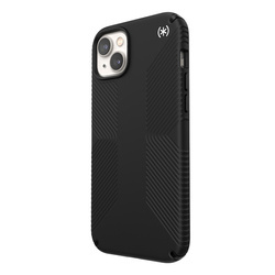 Speck Presidio2 Grip - Antypoślizgowe etui iPhone 15 Plus / 14 Plus (Black / Black / White) (150116-D143)