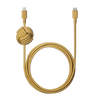 Native Union Night Cable - kabel USB-C - lightning, 3 m (kraft) (NCABLE-CL-KFT-NP)