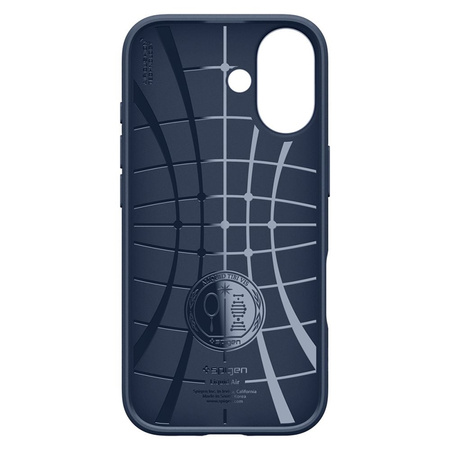 Spigen Liquid Air - Etui do iPhone 17 (Navy Blue) (ACS10370)
