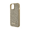 Guess Disco Metal Script - Etui iPhone 15 (złoty) (GUHCP15SPMSDGSD)