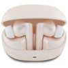 Guess Capsule Printed Logo - Słuchawki Bluetooth TWS ANC & ENC + etui ładujące (różowy) (GUTWST88MCTGP)