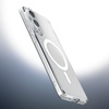 Spigen Ultra Hybrid Mag MagSafe - Etui do Samsung Galaxy S25 Edge (Clear / White) (ACS09418)