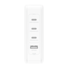 Belkin 140W 4 x porty GaN ładowarka ścienna, biała (WCH014BTWH)