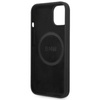 BMW Silicone Signature Logo Magsafe - Etui iPhone 14 Plus (czarny) (BMHMP14MSLBLBK)