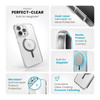 Speck Presidio Perfect-Clear MagSafe - Etui iPhone 15 Pro Max (Clear / Chrome Finish / Serene Silver) (150571-3240)