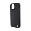 BMW Leather Hot Stamp MagSafe - Etui iPhone 15 (Czarny) (BMHMP15SSLLBK)