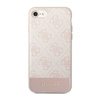 Guess 4G Bottom Stripe Collection - Etui iPhone iPhone SE (2022/2020) / 8 / 7  (różowy) (GUHCI8G4GLPI)