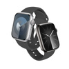 Crong Liquid - Pasek do Apple Watch 44/45/46/49 mm (grafitowy) (CRG-44LQB-GRP)