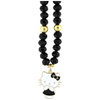 Hello Kitty Pearls and Beads Kitty Charm - Zawieszka do telefonu (czarny) (HKSTBEHK)