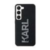 Karl Lagerfeld 3D Rubber Glitter Logo - Etui Samsung Galaxy S23+ (czarny) (KLHCS23M3DMBKCK)