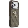 Guess 4G Big Logo - Etui iPhone 17 Pro (brązowy) (GUHCP17L4GMGBR)