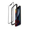 Crong 3D Armour Glass - Szkło hartowane iPhone 16e / iPhone 14 / iPhone 13 / iPhone 13 Pro + ramka instalacyjna (CRG3DAGIP1661E)