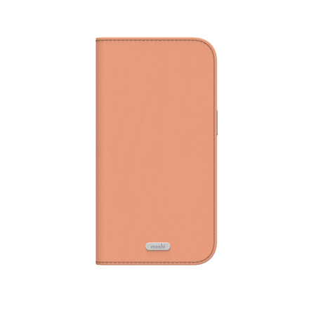 Moshi Overture MagSafe - Skórzane etui 3w1 z klapką iPhone 17 Pro (Misty Coral) (99M2251215)