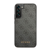 Guess 4G Metal Logo - Etui Samsung Galaxy S23 (szary) (GUHCS23SG4GFGR)