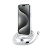 Karl Lagerfeld Crossbody IML Karl Head MagSafe - Etui iPhone 15 / 14 / 13 (przezroczysty) (KLHMP15SHCKHNT)